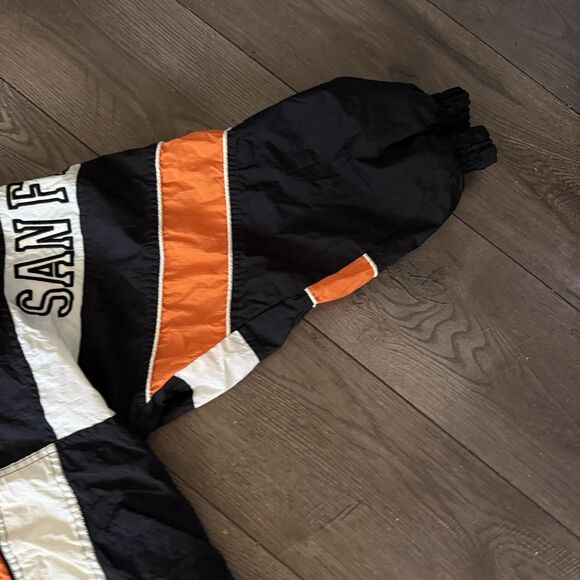 VTG Pro-Player by Daniel Young MLB SF San Francisco Giants Windbreaker Jacket L - Picture 9 of 16